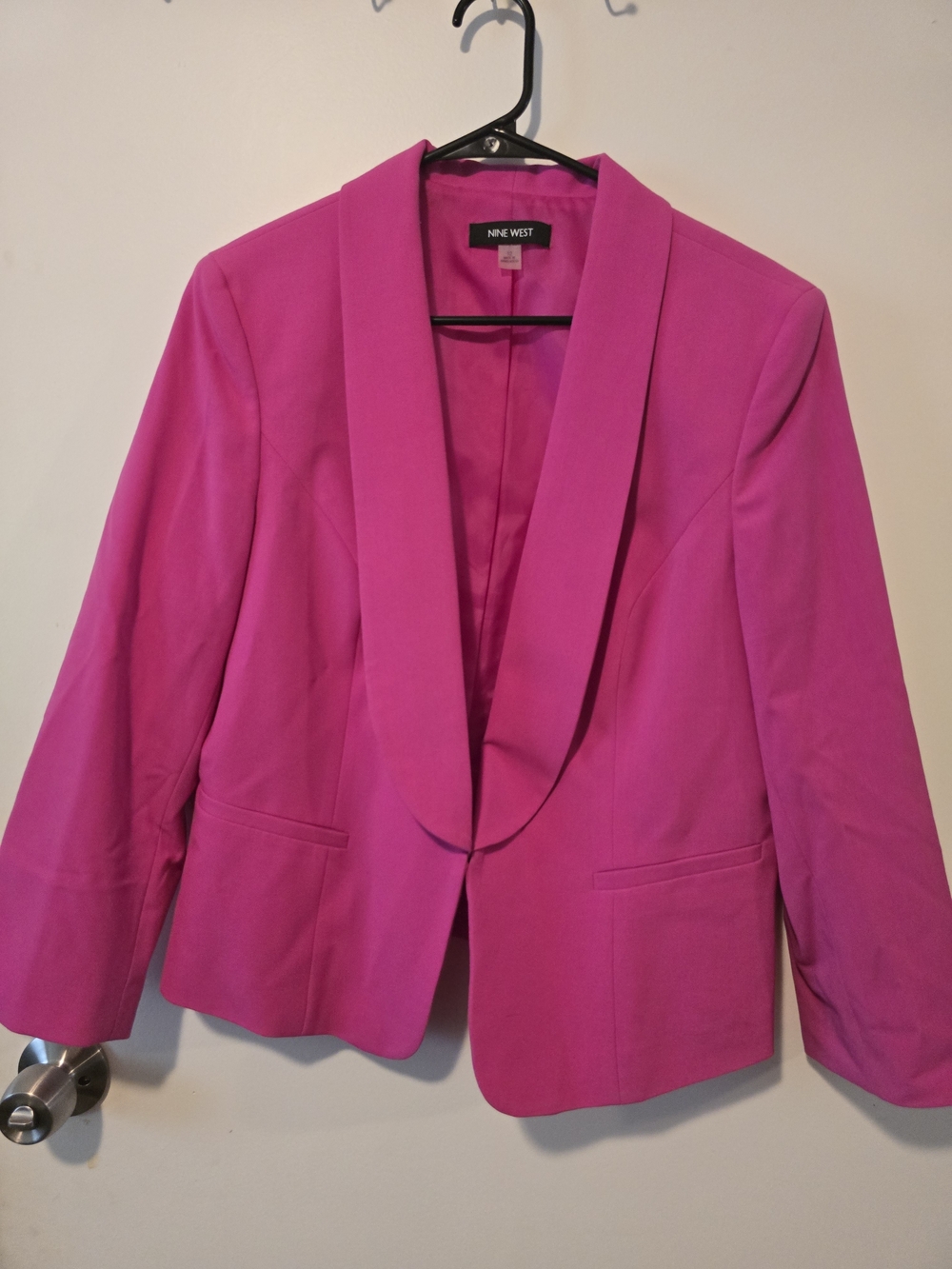 Nine West NWOT Hot Pink Blazer $99 Retail